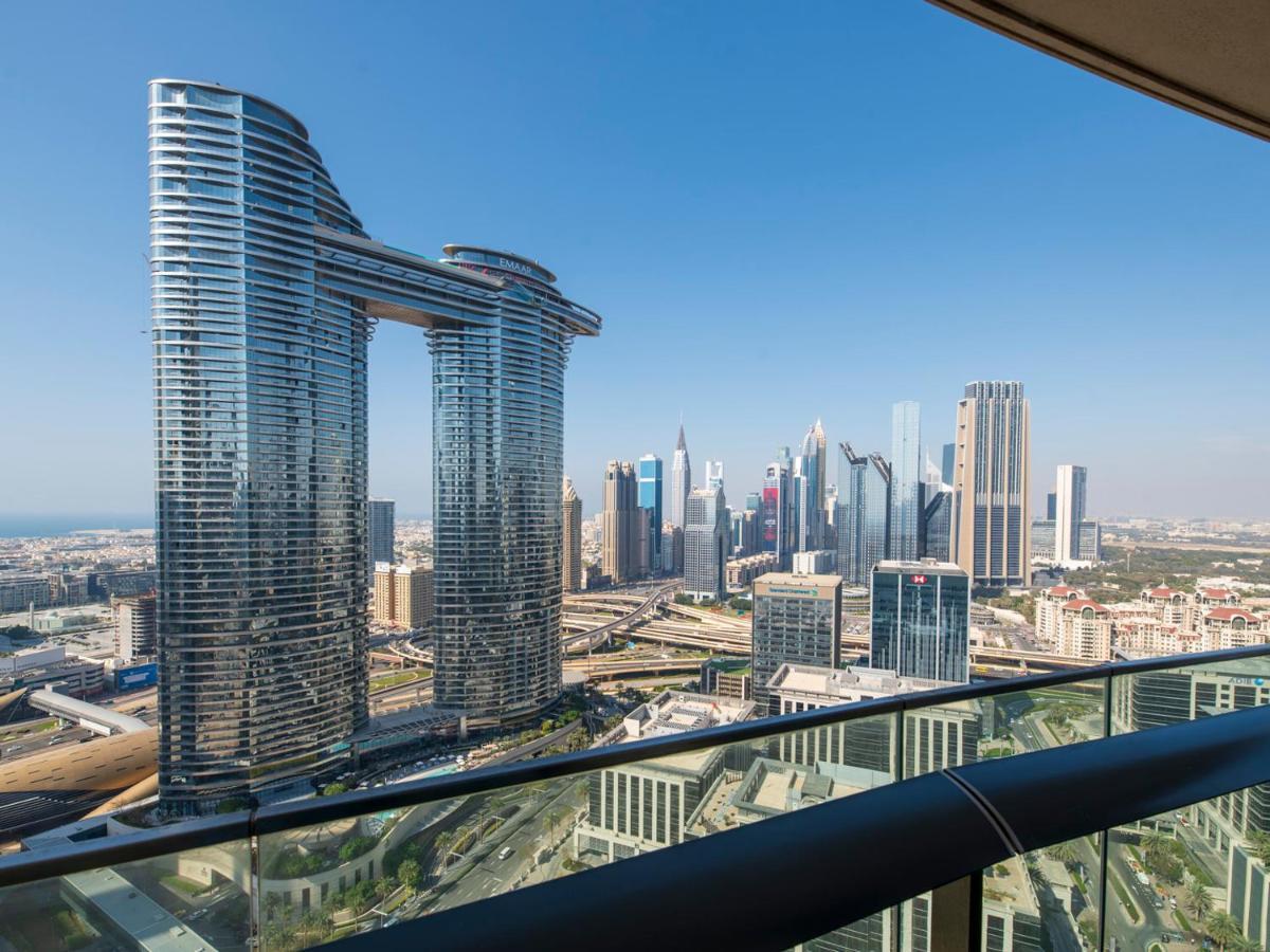 Apartmán First Class 3Br With Full Dubai Skyline & Sea View Exteriér fotografie